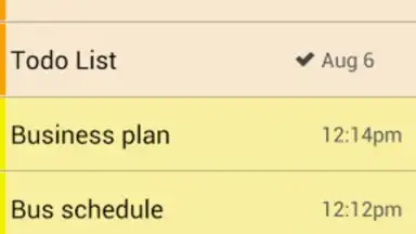ColorNote Notepad скриншот 6