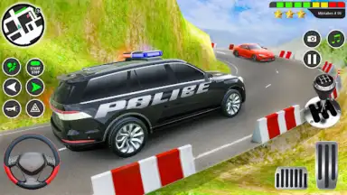 SuperPoliceCarParking скриншот 1