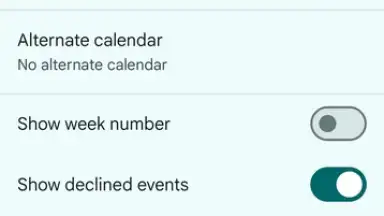 Google Calendar скриншот 2