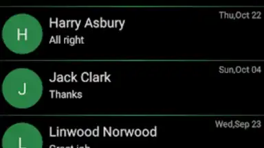 SMS text messaging app скриншот 7