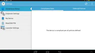 MaaS360 MDM for Android скриншот 1