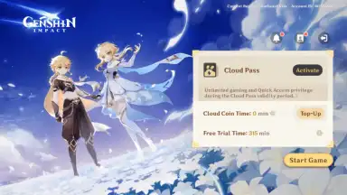 Genshin Impact · Cloud скриншот 1