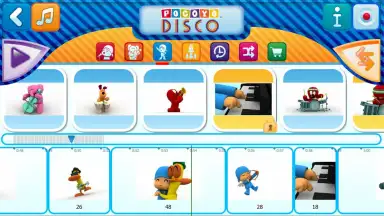 Pocoyo Disco скриншот 2
