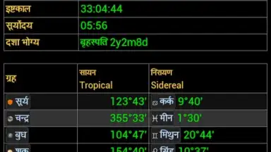 Hindu Calendar скриншот 2
