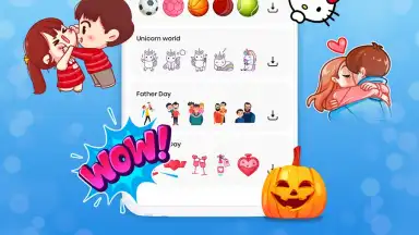 Emoji Keyboard Fonts & Themes скриншот 4