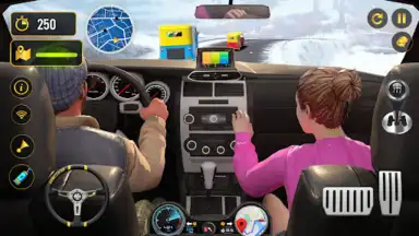 Taxi Games Car Simulator 3D скриншот 1