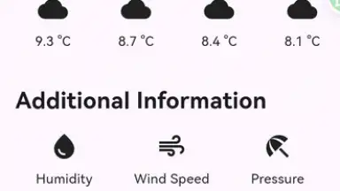 Weather Forecast App скриншот 2