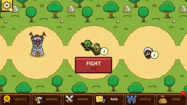 Raid Heroes: Total War скриншот 1