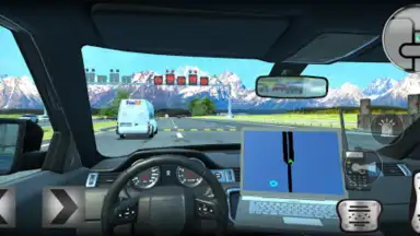 Police Car Drift شرطة الهجوله скриншот 4