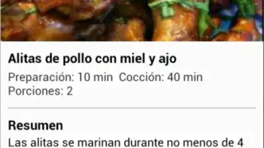 Receta De Pollo скриншот 3