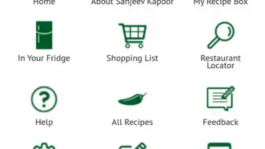 Sanjeev Kapoor’s Recipes скриншот 5