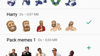 Stickers WhatsApp скриншот 6