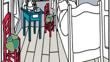 Vincent van Gogh Coloring Book скриншот 19