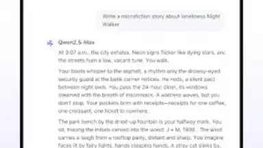 Qwen Chat скриншот 4