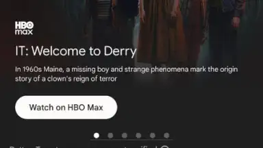 Google TV скриншот 1