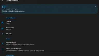 Home Assistant скриншот 2
