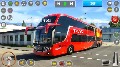 Bus Driving: Real City Bus скриншот 1