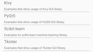 Pydroid 3 скриншот 7