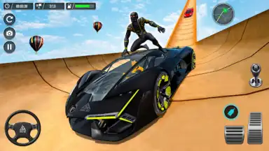 Superhero Car Stunt- Car Games скриншот 6
