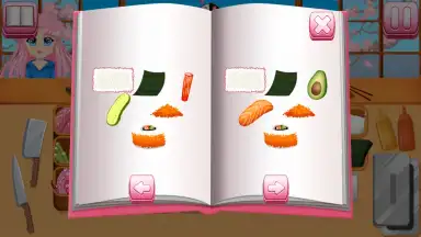 Sushi Making Game скриншот 2