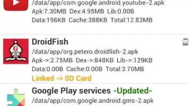Link2SD скриншот 3