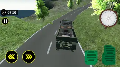 Drive Army Offroad Mountain Truck скриншот 1