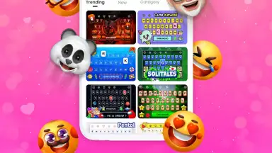 Emoji Keyboard Fonts & Themes скриншот 1