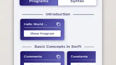 Swift Tutorial - Simplified скриншот 9