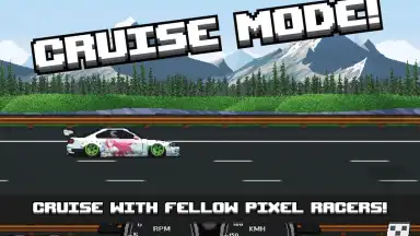 Pixel Car Racer скриншот 2