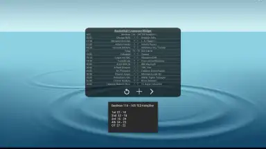 Basketball Livescore Widget скриншот 5