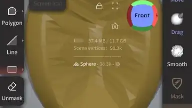 Nomad Sculpt скриншот 5