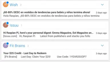 WeMail скриншот 2