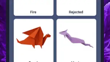 Origami dragons скриншот 3