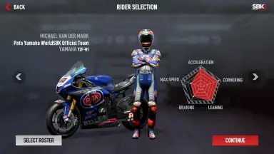 SBK Official Mobile Game скриншот 1