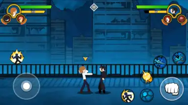 Stickman Cursed: Phantom Fight скриншот 3