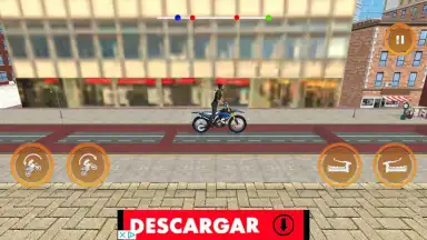 London City Motorbike Stunt Riding Simulator скриншот 11