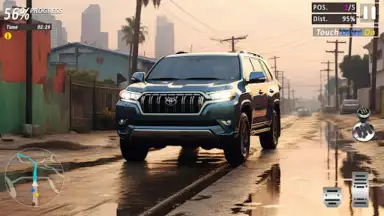 Offroad Prado Driver Jeep Game скриншот 2