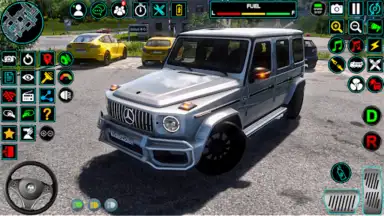 Real School Car Games 3D Sim скриншот 1