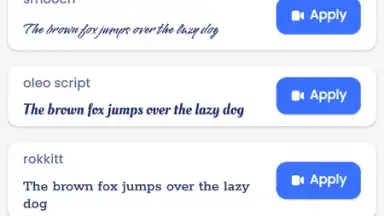 Font Keyboard скриншот 2