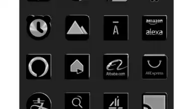 Black Icon Pack Free скриншот 4