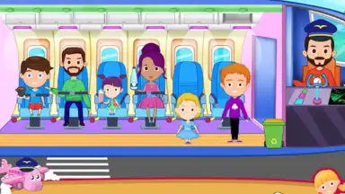 Toon Town - Airport скриншот 2