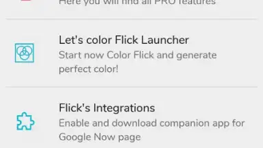 Flick Launcher скриншот 7