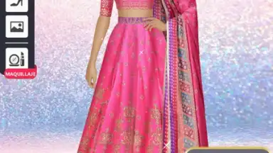 Indian Fashion Dressup Stylist скриншот 13