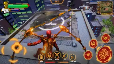 Iron Super Hero - Spider Games скриншот 9