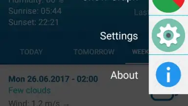 Offline Weather Forecast скриншот 4