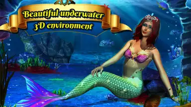 Cute Mermaid Simulator 3D скриншот 7