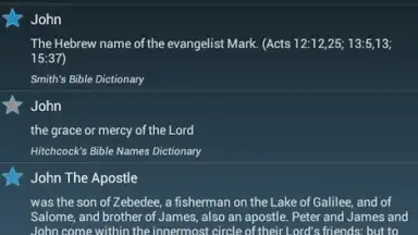 The Bible Dictionary скриншот 8