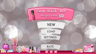 Cute Nail Art Designs Game 3D скриншот 6