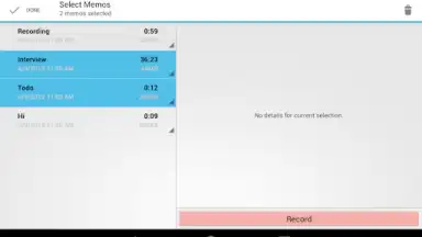 Audio Memos скриншот 14