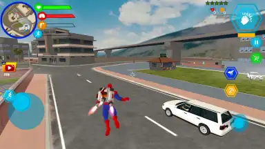 Spider Rope Hero Man скриншот 1
